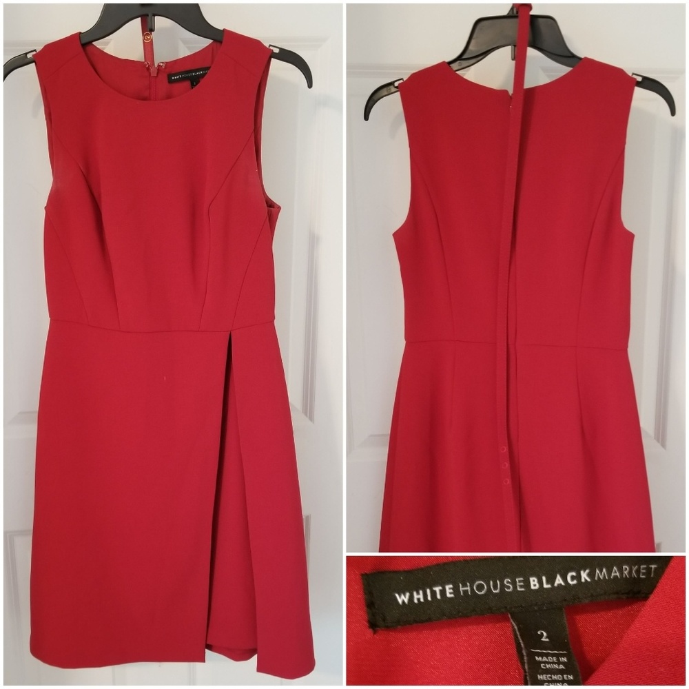 WHBM Red dress